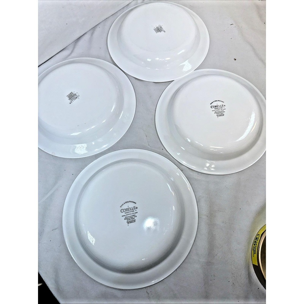 Vintage Set Of 4 Corelle Rosemarie Pattern Soup Bowls EVC - Picture 6 of 7